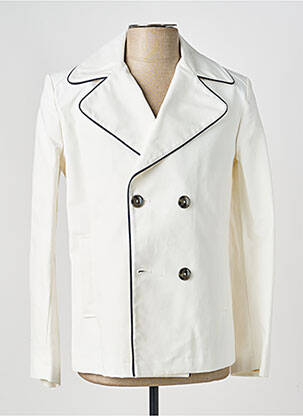 Blazer poches blanc PIERRE TALAMON femme
