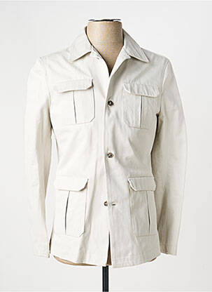 Veste casual finition intérieure doublée beige PIERRE TALAMON femme