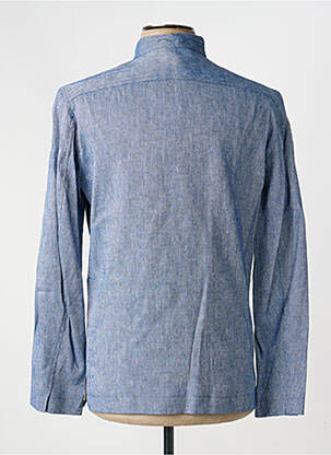 Veste casual fermeture boutonnée sur le devant bleu PIERRE TALAMON homme