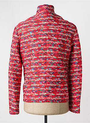 Veste casual coupe droite rouge PIERRE TALAMON homme