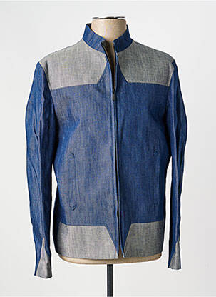 Veste casual coupe droite bleu PIERRE TALAMON homme