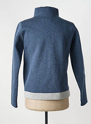 Veste casual resserrée sur le bas bleu PIERRE TALAMON homme