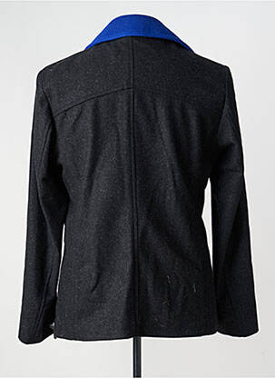 Manteau court poches sans capuche noir PIERRE TALAMON homme