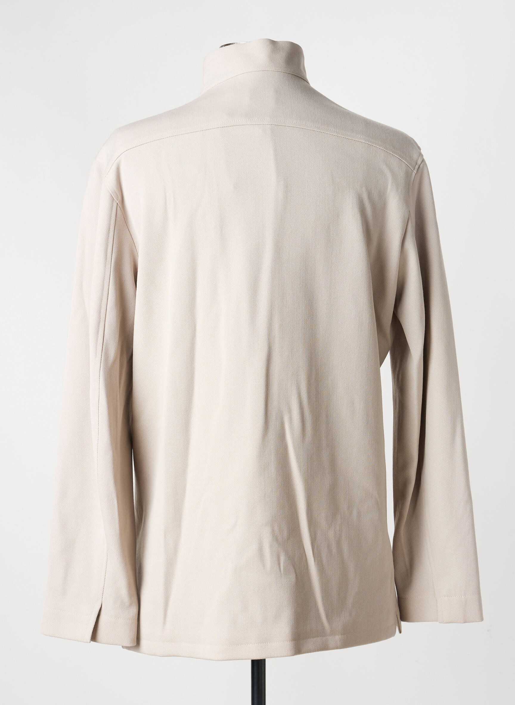 Veste casual fermeture boutonnée sur le devant beige PIERRE TALAMON homme