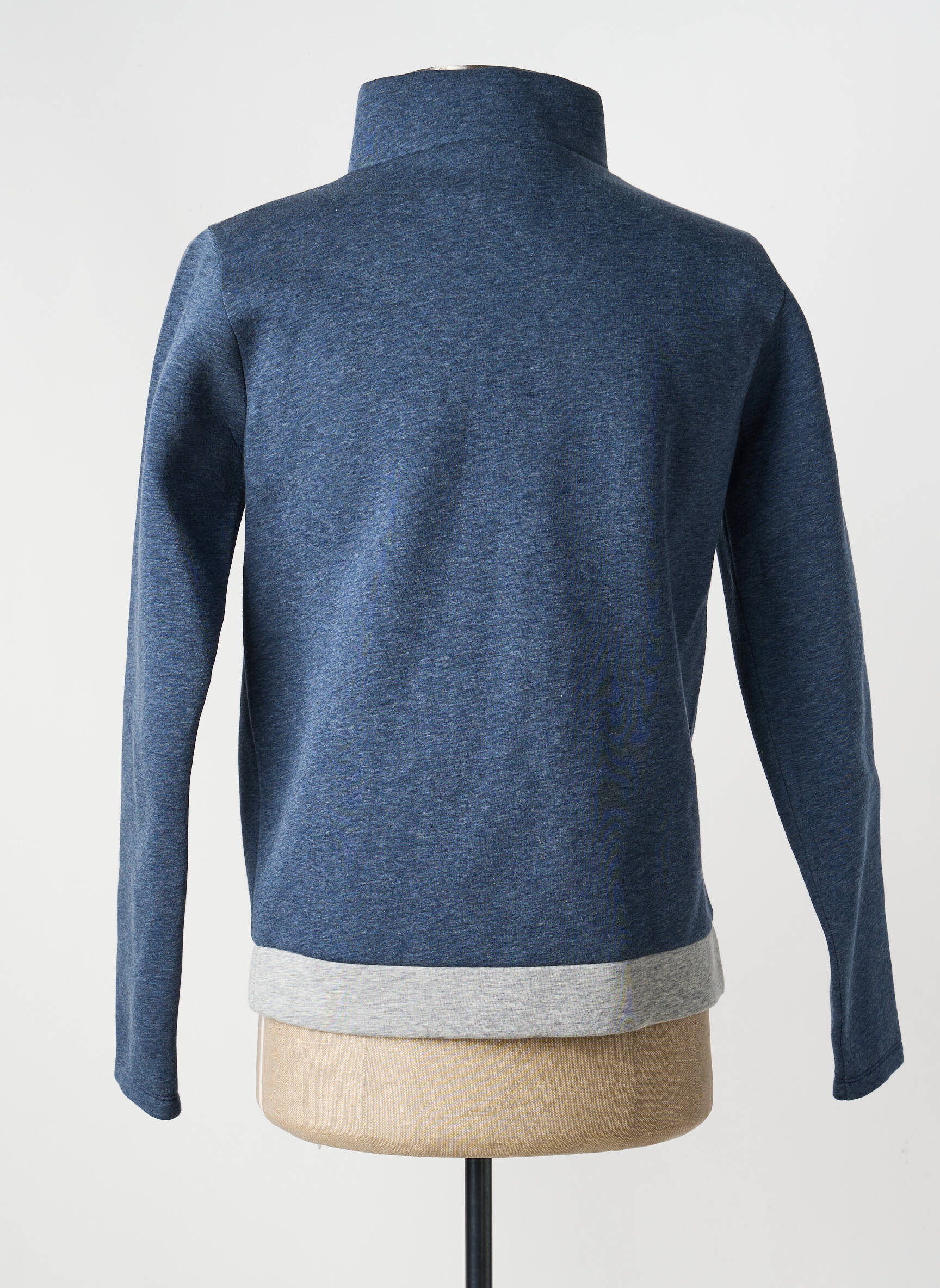 Veste casual resserrée sur le bas bleu PIERRE TALAMON homme