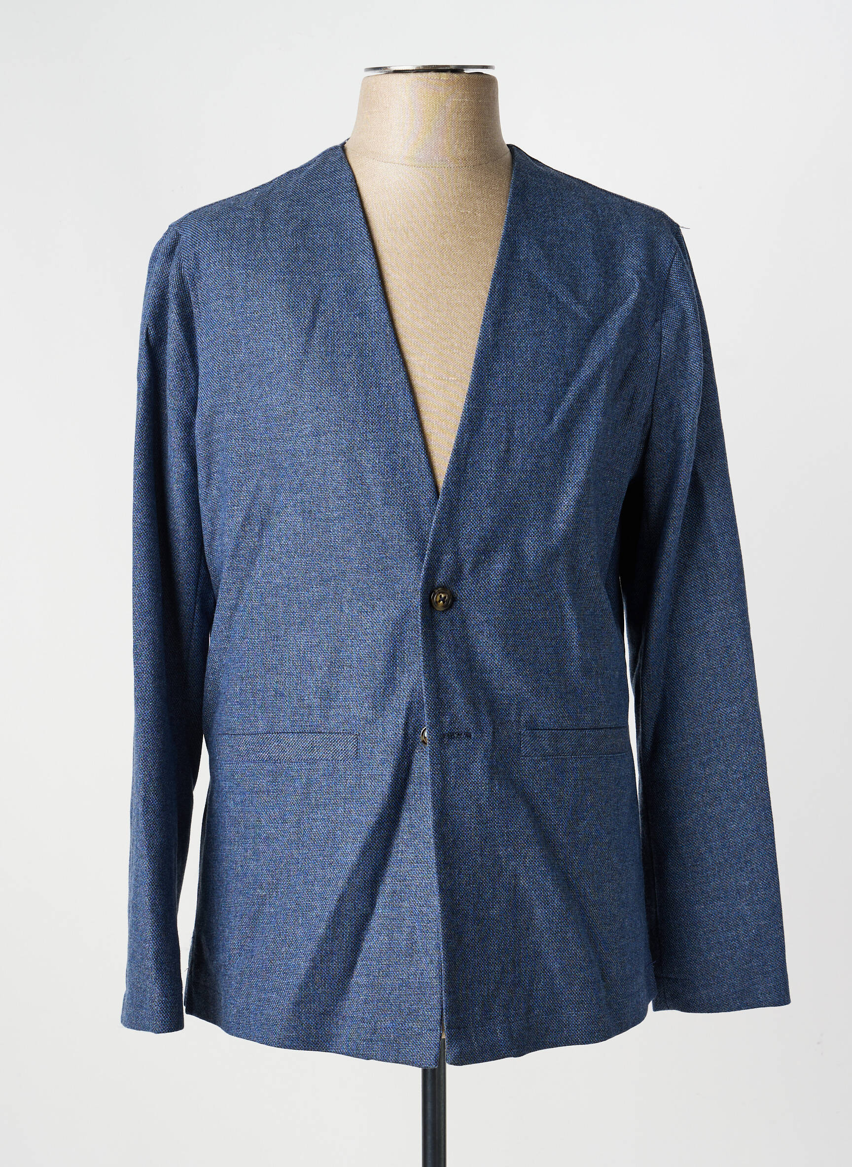 Blazer poches bleu PIERRE TALAMON homme