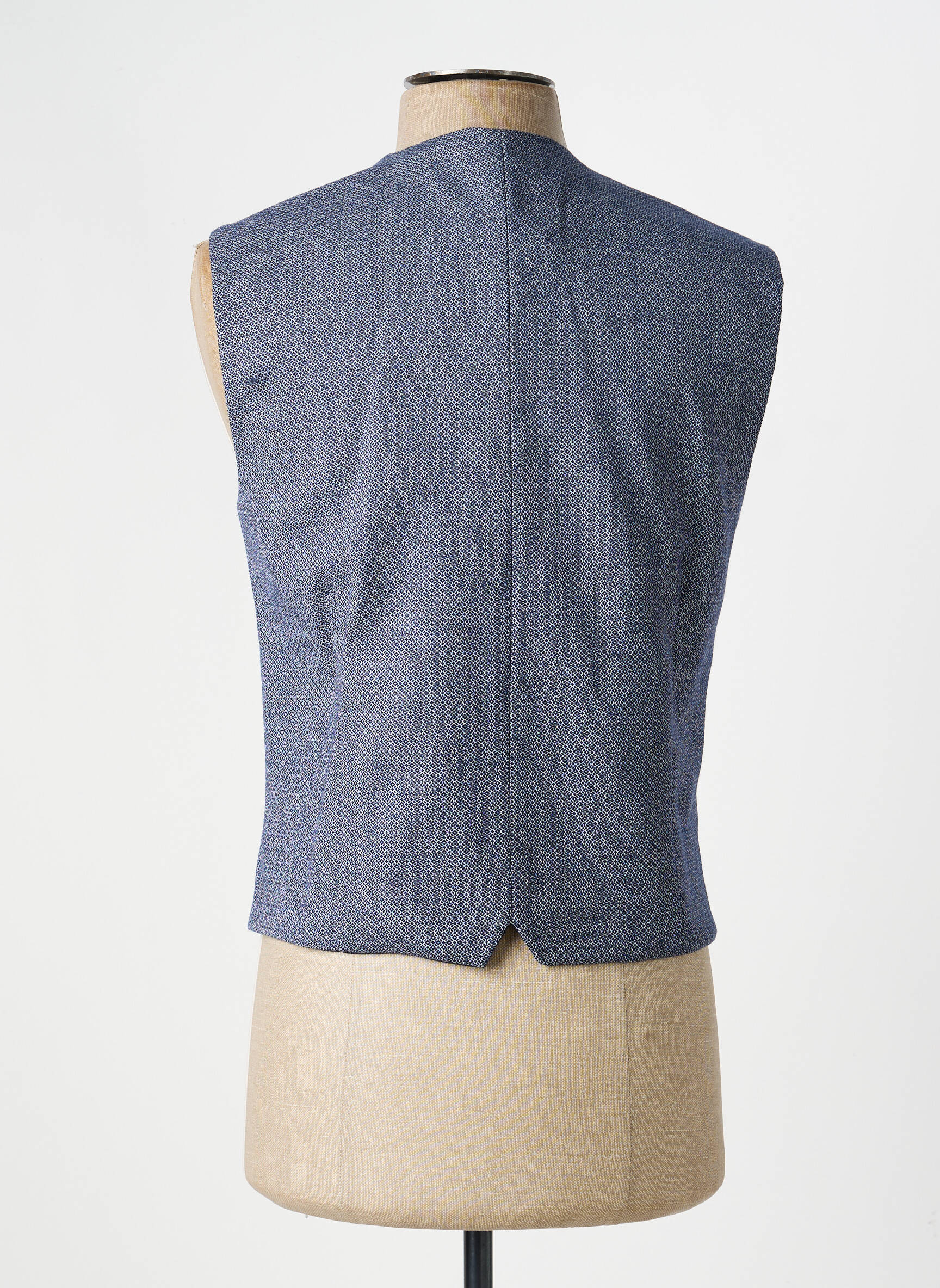 Gilet sans manche poches bleu PIERRE TALAMON homme