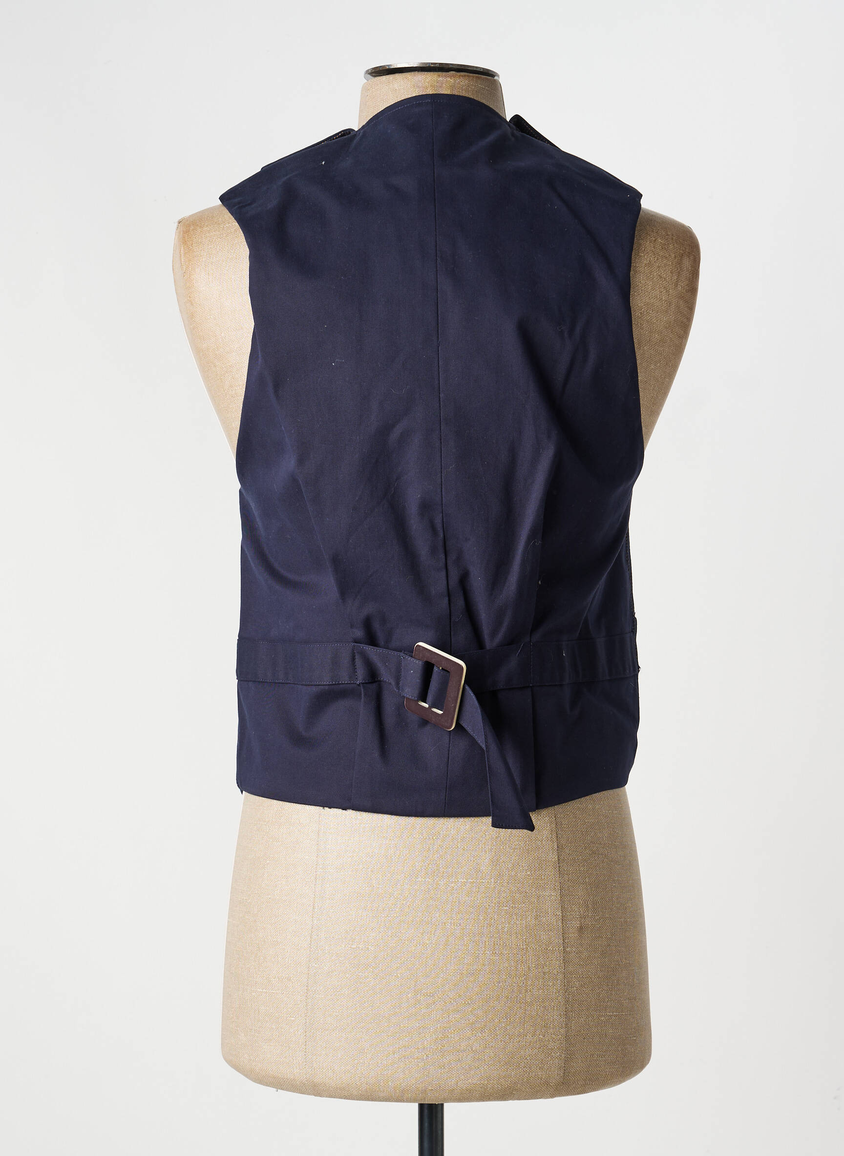Gilet sans manche poches bleu PIERRE TALAMON homme