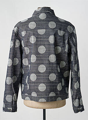 Veste casual fermeture boutonnée sur le devant gris PIERRE TALAMON homme