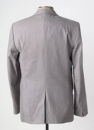 Veste casual fermeture boutonnée sur le devant gris PIERRE TALAMON homme