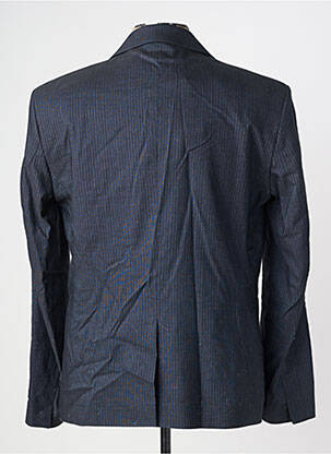 Blazer coupe cintrée bleu PIERRE TALAMON homme