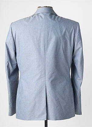 Blazer coupe cintrée bleu PIERRE TALAMON homme