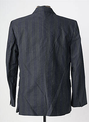 Blazer coupe cintrée bleu PIERRE TALAMON homme