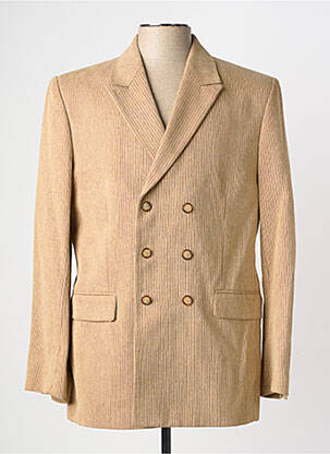 Blazer coupe cintrée beige PIERRE TALAMON homme