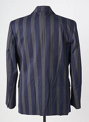 Blazer coupe cintrée bleu PIERRE TALAMON homme