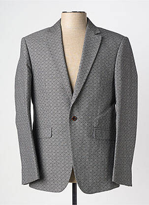 Blazer coupe cintrée gris PIERRE TALAMON homme