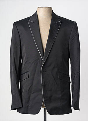 Blazer coupe cintrée noir PIERRE TALAMON homme