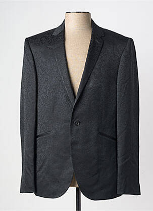 Blazer coupe cintrée noir PIERRE TALAMON homme
