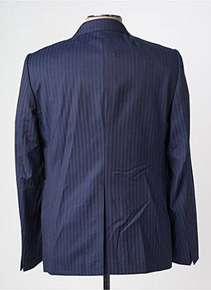 Blazer coupe cintrée bleu PIERRE TALAMON homme
