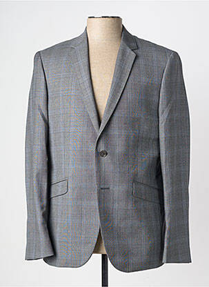 Blazer tissage chiné gris PIERRE TALAMON homme