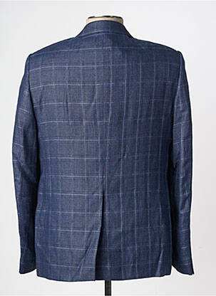 Blazer tissage chiné bleu PIERRE TALAMON homme
