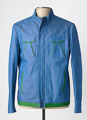 Veste casual poches bleu PIERRE TALAMON homme