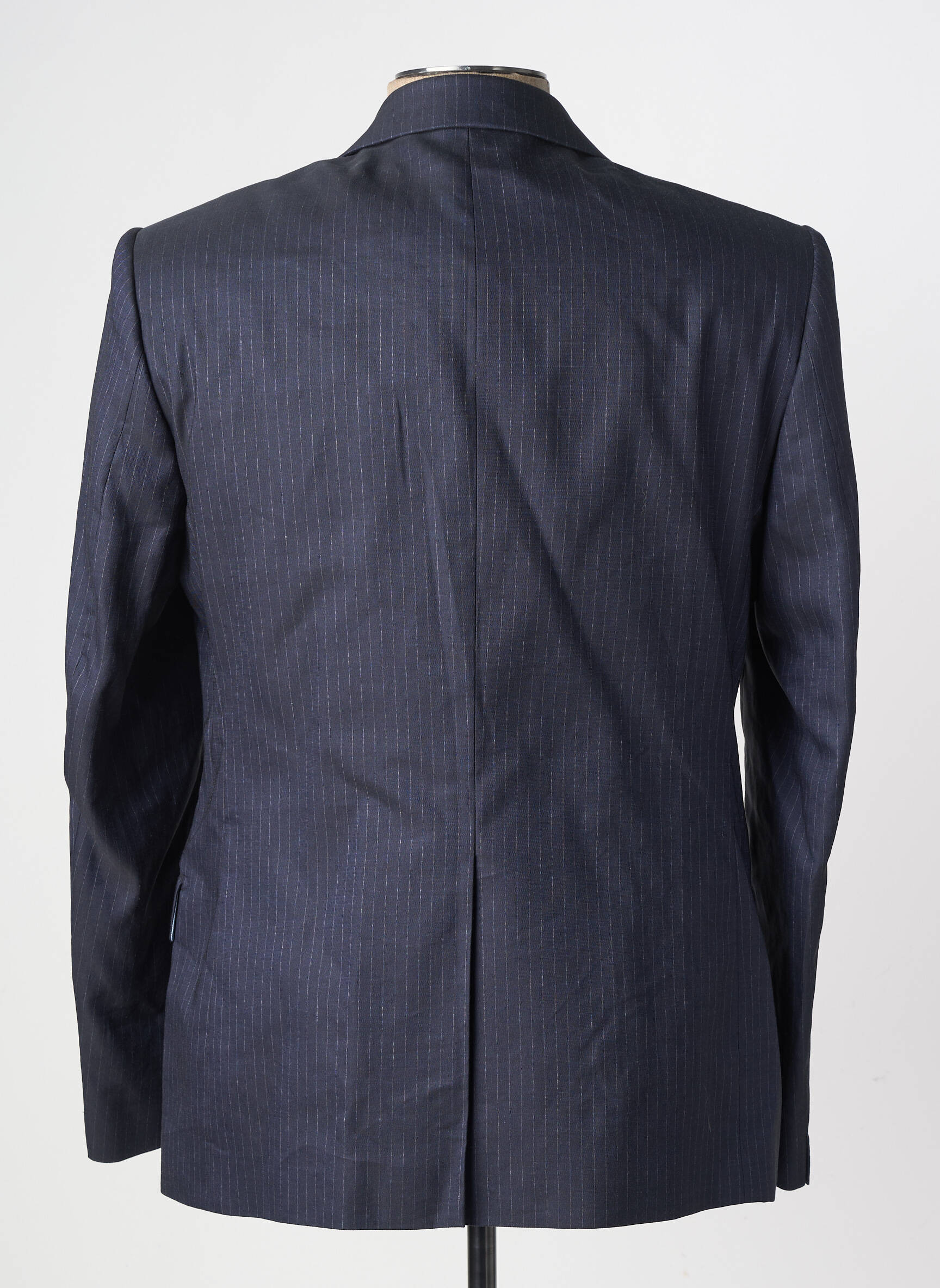 Blazer coupe cintrée bleu PIERRE TALAMON homme