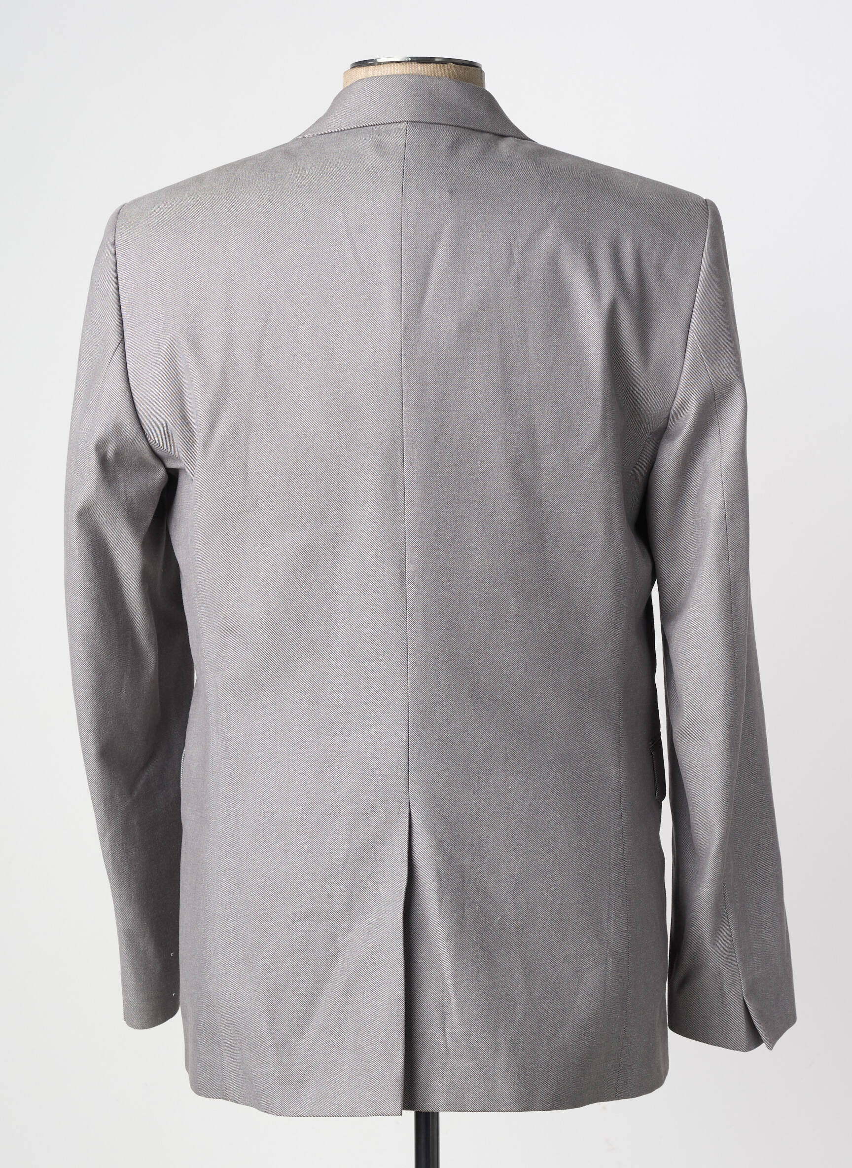 Veste casual fermeture boutonnée sur le devant gris PIERRE TALAMON homme