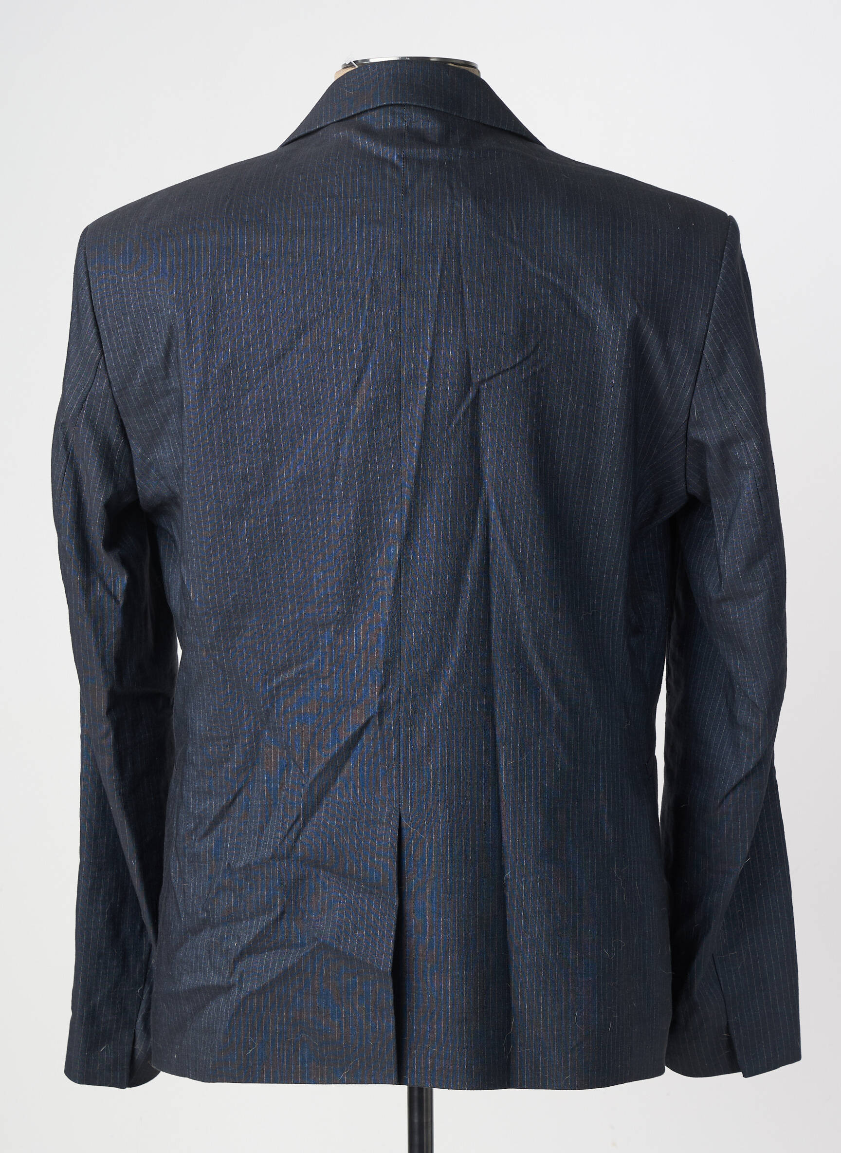 Blazer coupe cintrée bleu PIERRE TALAMON homme