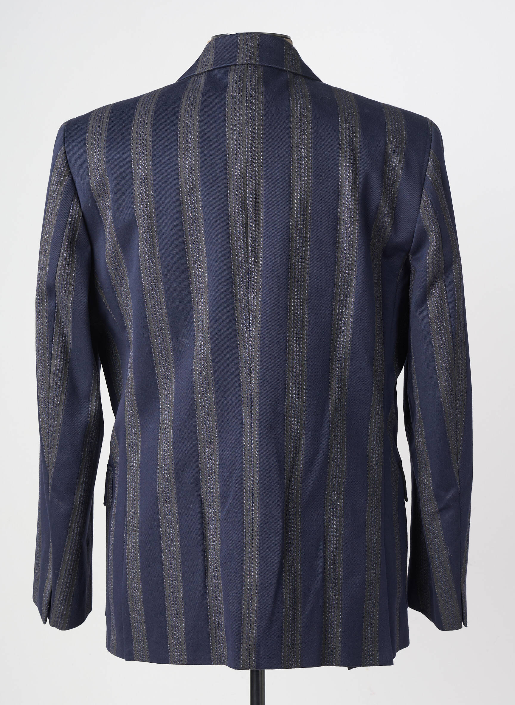 Blazer coupe cintrée bleu PIERRE TALAMON homme