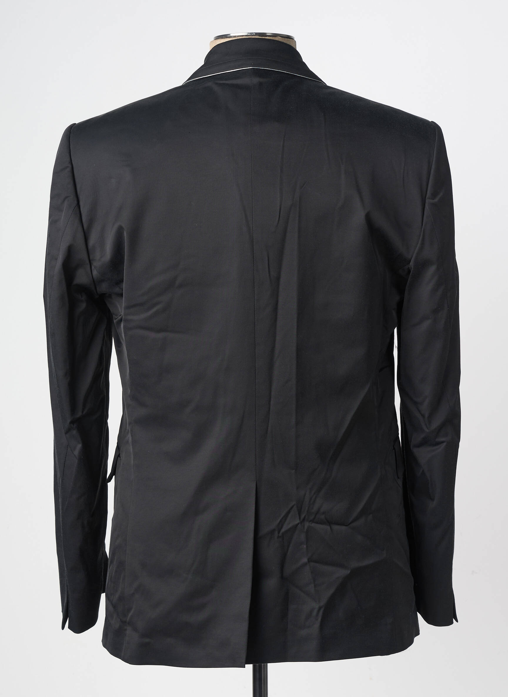 Blazer coupe cintrée noir PIERRE TALAMON homme