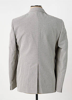 Blazer finition intérieure doublée gris PIERRE TALAMON homme