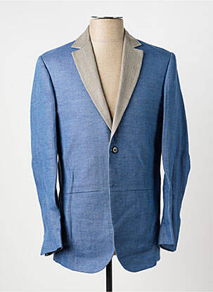 Blazer manches longues bleu PIERRE TALAMON homme