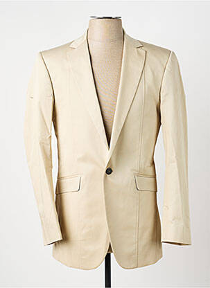 Blazer finition intérieure doublée beige PIERRE TALAMON homme