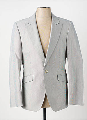 Blazer finition intérieure doublée gris PIERRE TALAMON homme