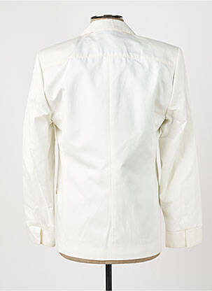 Blazer finition intérieure doublée blanc PIERRE TALAMON homme