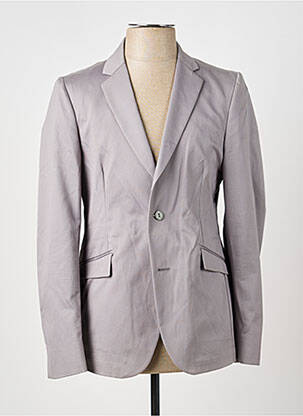 Blazer coupe cintrée gris PIERRE TALAMON homme