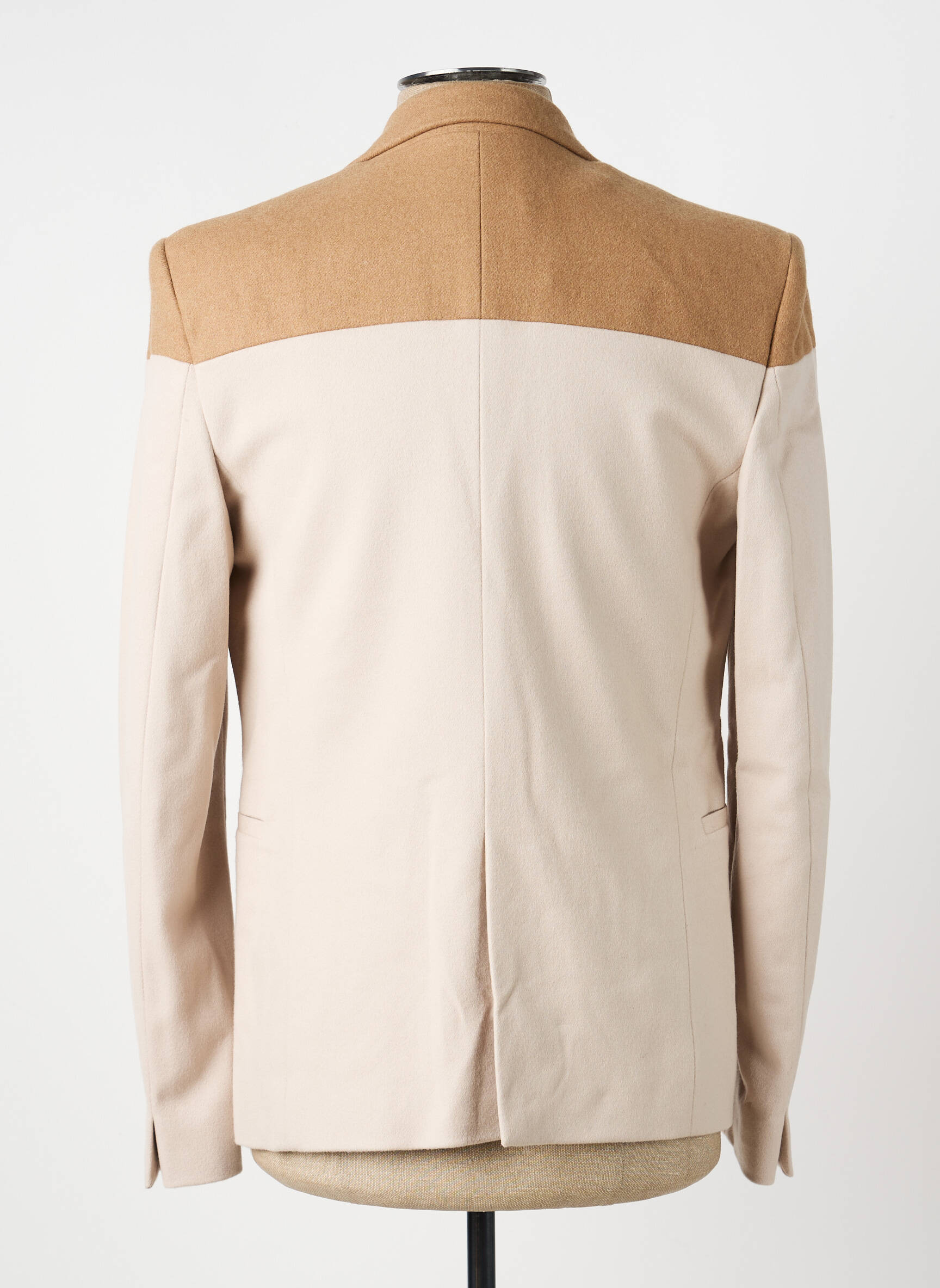 Blazer finition intérieure doublée beige PIERRE TALAMON homme