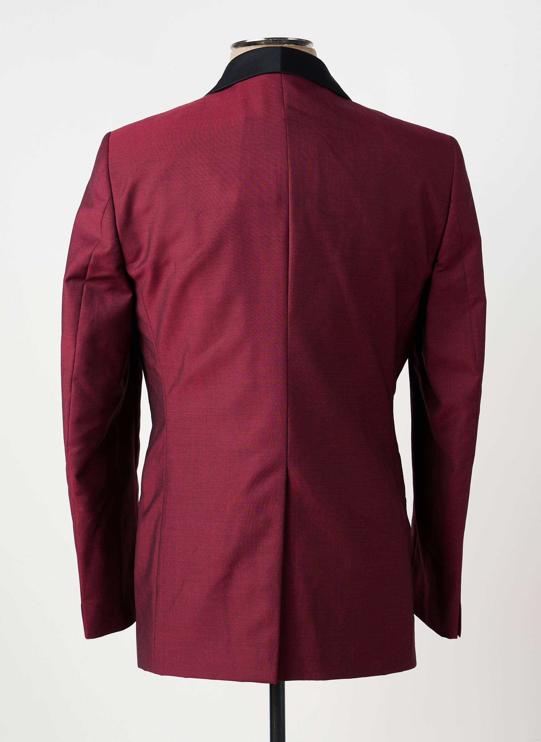 Blazer coupe cintrée rouge PIERRE TALAMON homme