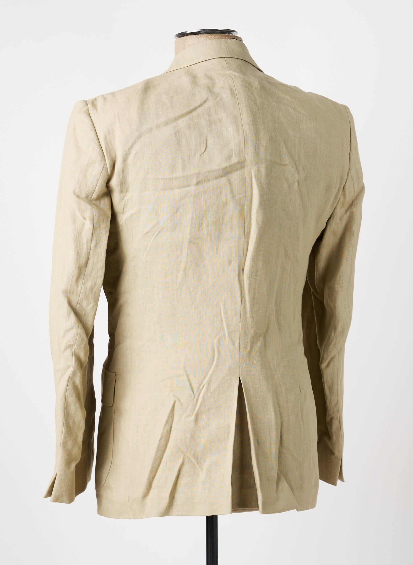 Blazer finition intérieure doublée beige PIERRE TALAMON homme