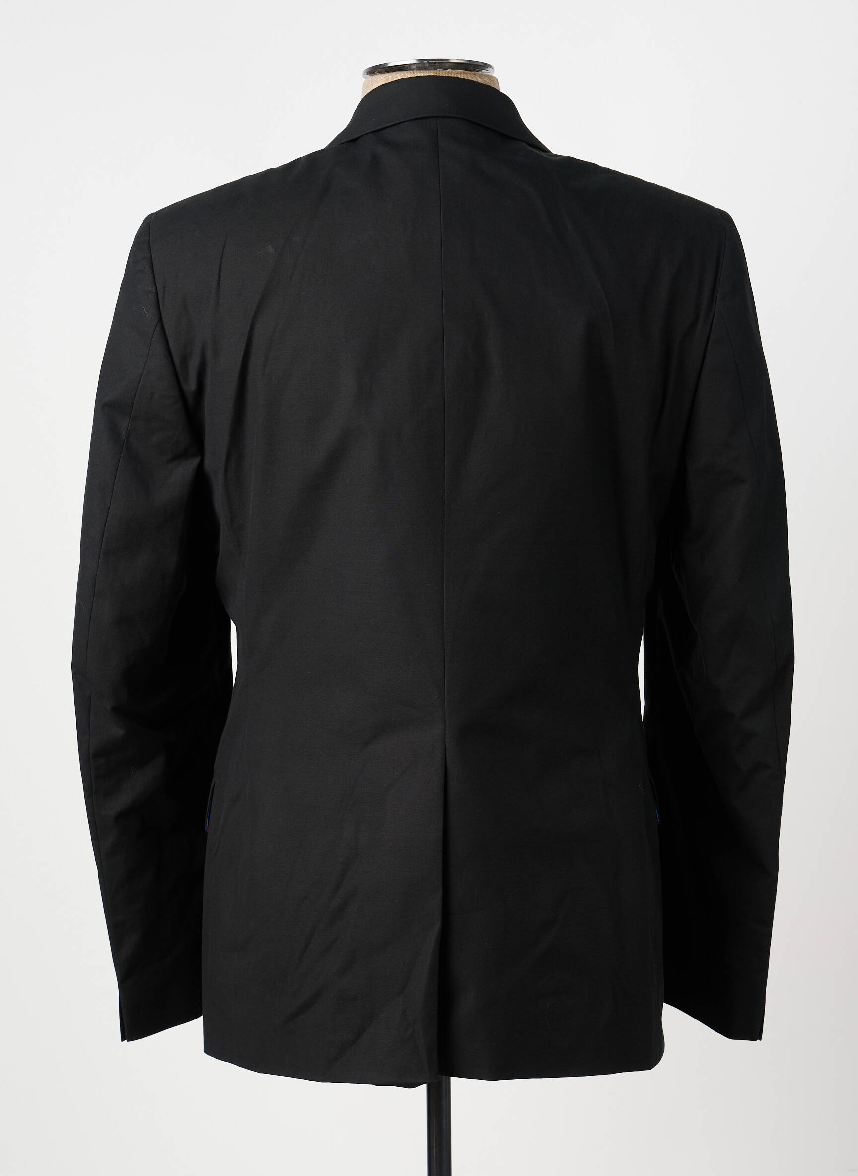 Blazer finition intérieure doublée noir PIERRE TALAMON homme