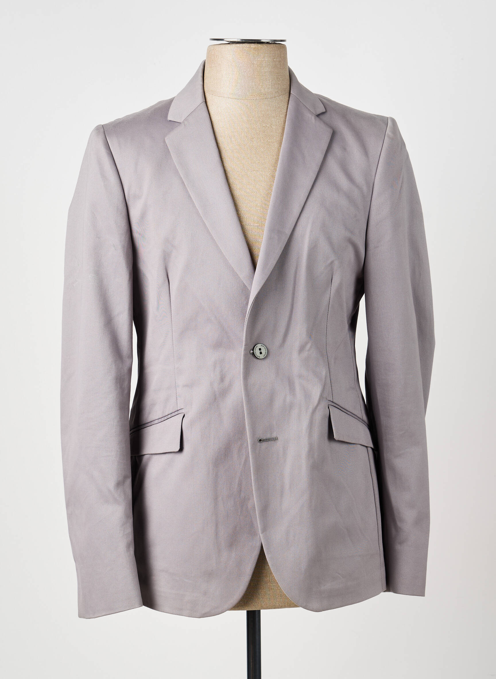 Blazer coupe cintrée gris PIERRE TALAMON homme