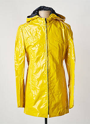 Imperméable poches a capuche jaune PIERRE TALAMON homme
