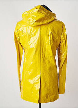Imperméable poches a capuche jaune PIERRE TALAMON homme