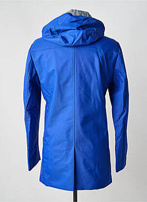Imperméable poches a capuche bleu PIERRE TALAMON homme
