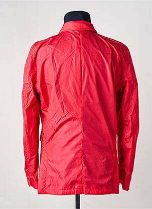 Coupe-vent poches sans capuche rouge PIERRE TALAMON homme