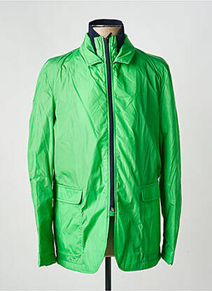 Coupe-vent poches sans capuche vert PIERRE TALAMON homme