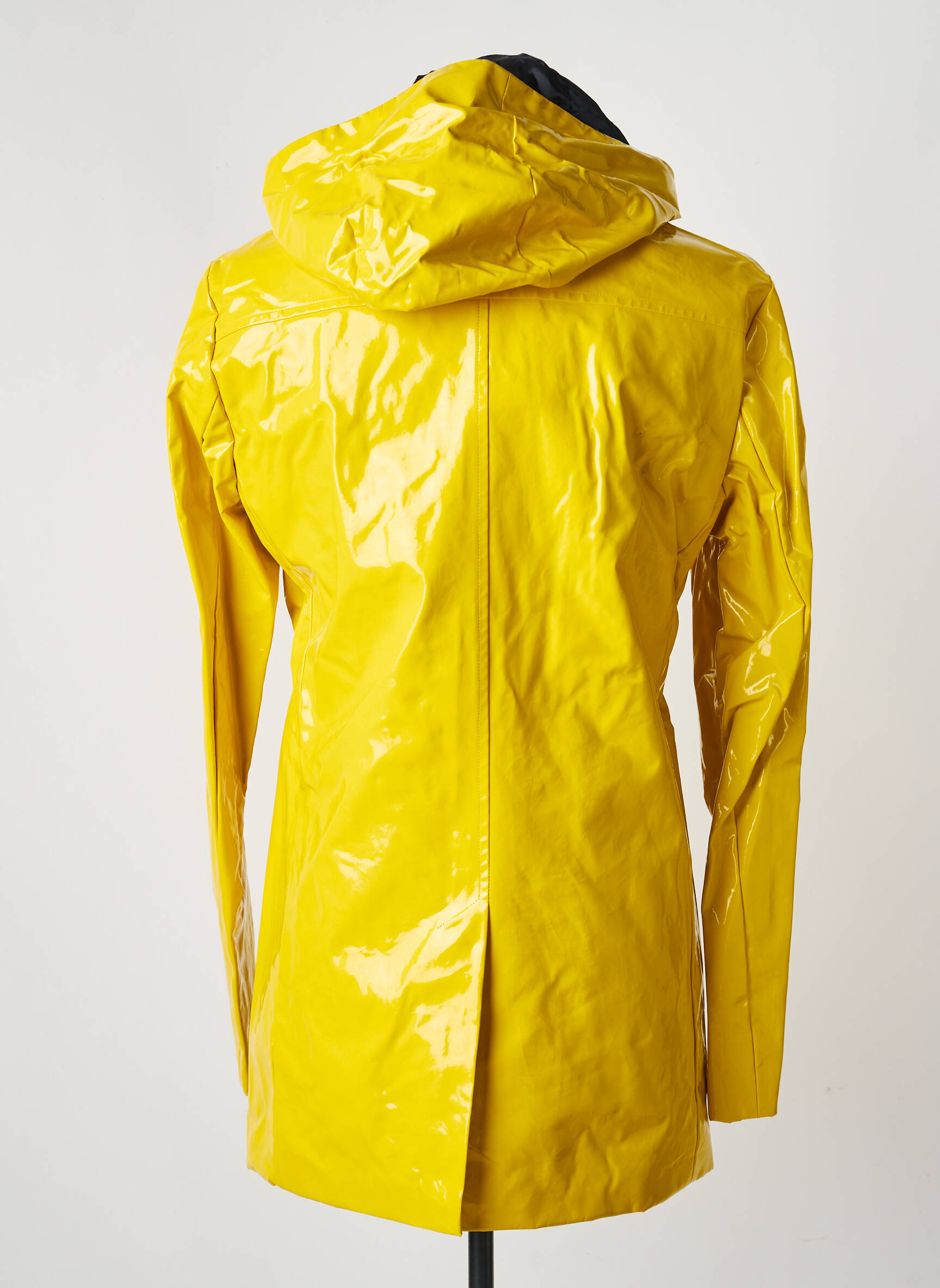 Imperméable poches a capuche jaune PIERRE TALAMON homme