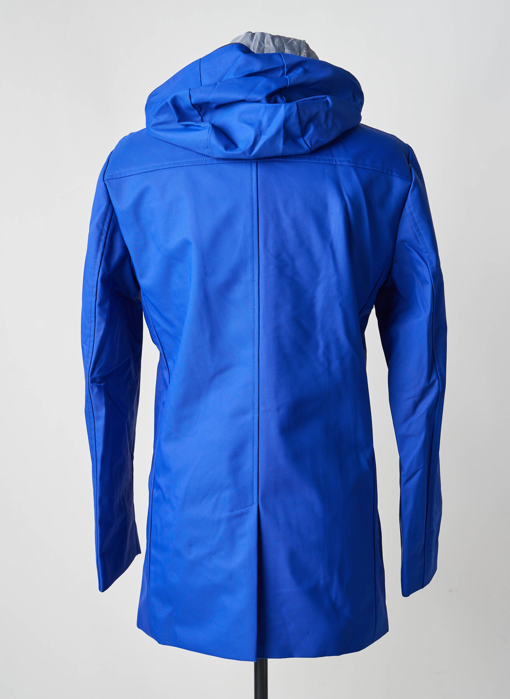 Imperméable poches a capuche bleu PIERRE TALAMON homme