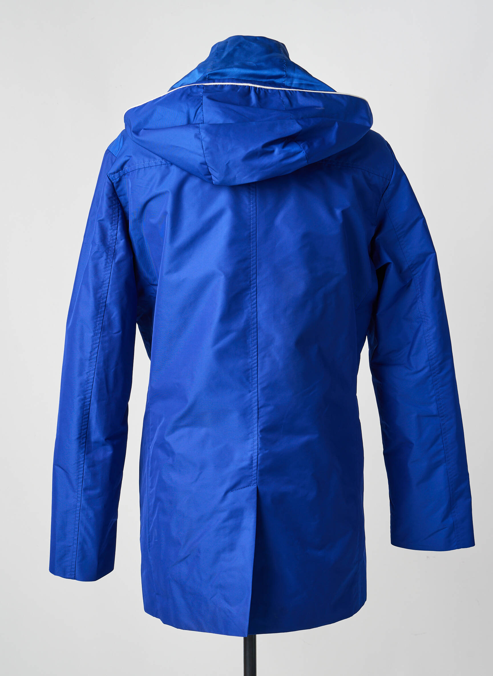 Imperméable poches a capuche bleu PIERRE TALAMON homme